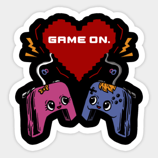 GAME ON Sticker